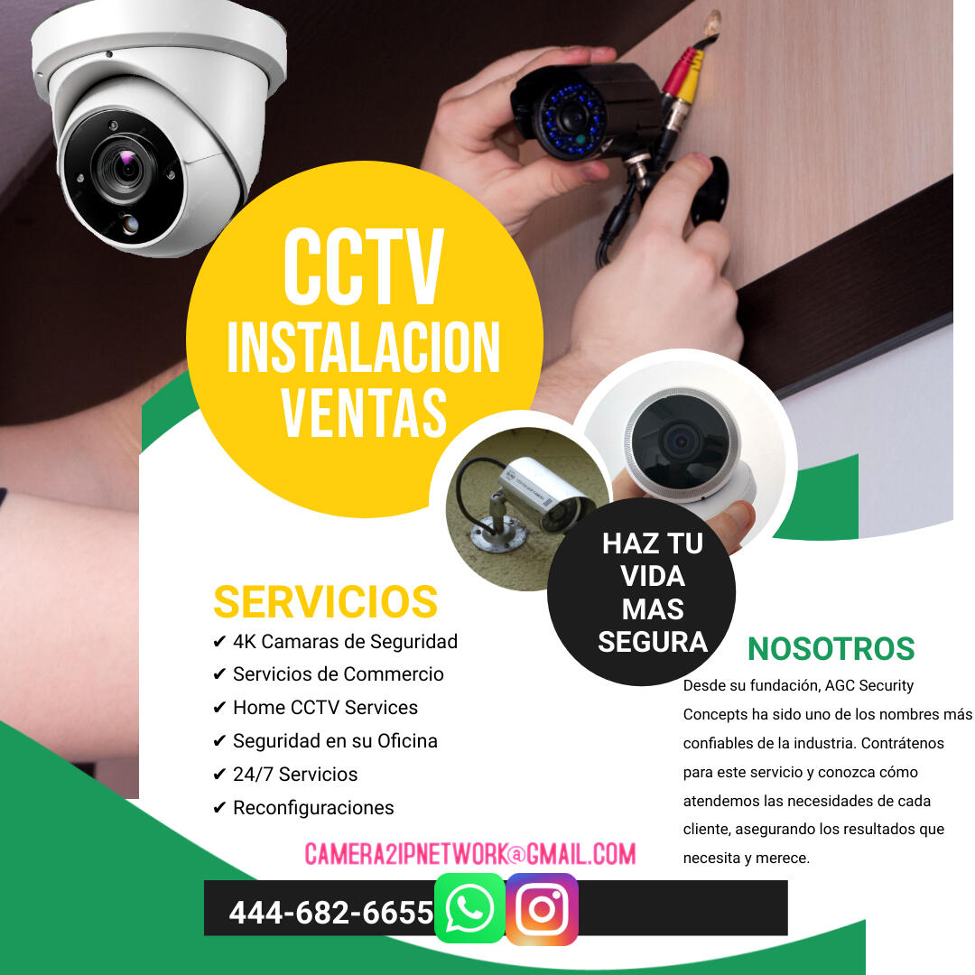 AGC SECURITY CONFIGURACIONES Actualizaciones PROGRAMACION IP CAMARAS DVR NVR CONTRASEÑAS VENTAS